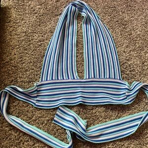 Blue Striped Set